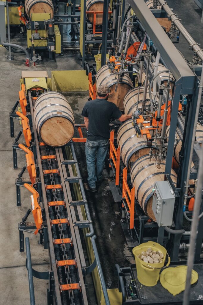 Whiskey House of Kentucky has just finished construction on a pioneering seven-story barrel storage facility using the advanced K-RAX system, developed in collaboration with The Koetter Group